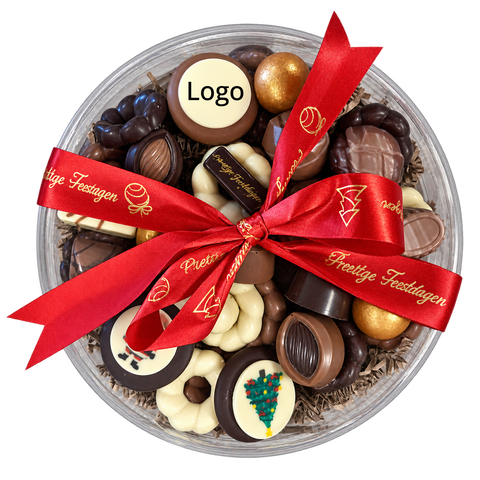 Boîte blister de chocolats de Noël artisanaux 400 grammes