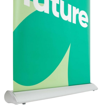 Deluxe roll-up banner