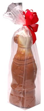 San Nicolás de chocolate 25 cm - Estándar