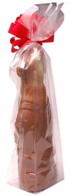 San Nicolás de chocolate 25 cm - Estándar