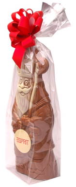 San Nicolás de chocolate 25 cm - Estándar