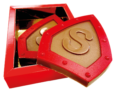 Mitra di San Nicola in cioccolato 100 grammi - Standard