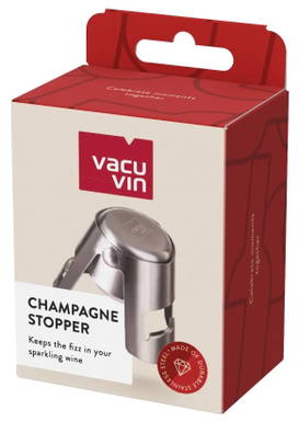 Vacu Vin Champagne Stopper Stainless Steel afsluitdop