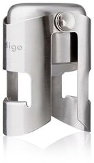 Tappo per champagne Vacu Vin in acciaio inossidabile