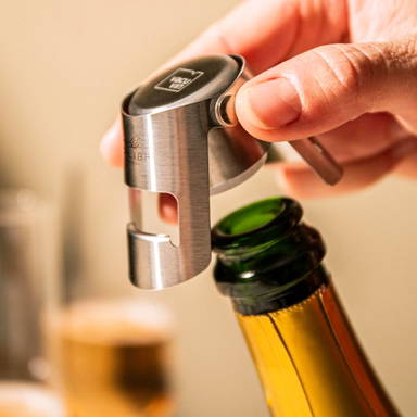 Vacu Vin Champagne Stopper Stainless Steel afsluitdop