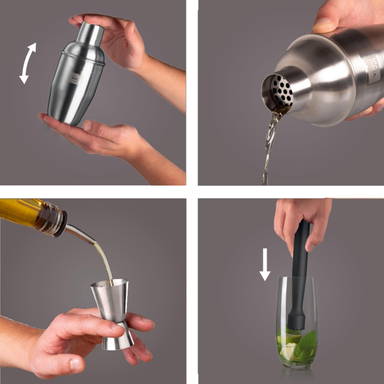 Vacu Vin Cocktailset Bar in a Box Starter