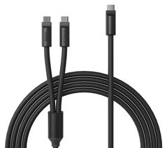 VINGA Baltimore siliconen multi-oplaadkabel (C+2C)