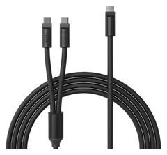 VINGA Baltimore silicone multi-charging cable (C+2C)