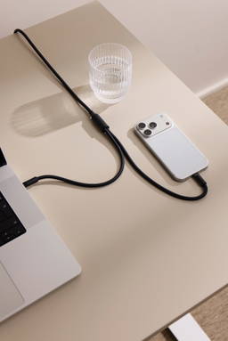 VINGA Baltimore siliconen multi-oplaadkabel (C+2C)