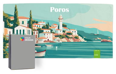 Asciugamano sportivo rPET ActiveTowel® 80 x 40 cm - Standard