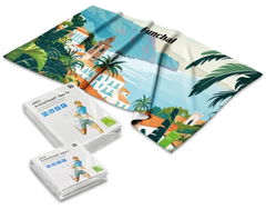 Toalla deportiva rPET ActiveTowel® 100x40 cm