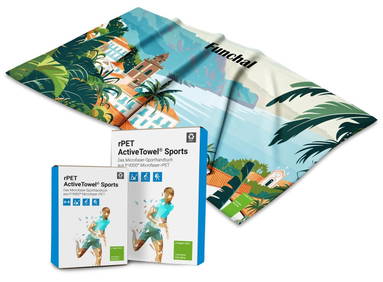Asciugamano sportivo rPET ActiveTowel® 130x70 cm - Standard