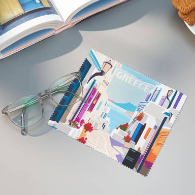 Paño para limpiar gafas POLYCLEAN 30 x 20 cm en bolsa de plástico - Estándar