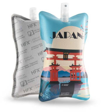 HFX® displayspons met spray - Standaard