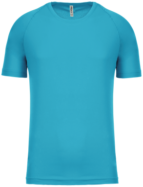 Basis sportshirt - Light turquoise