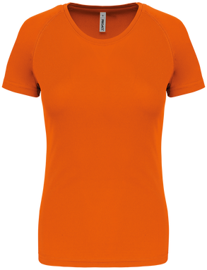 Basis damessportshirt - Orange
