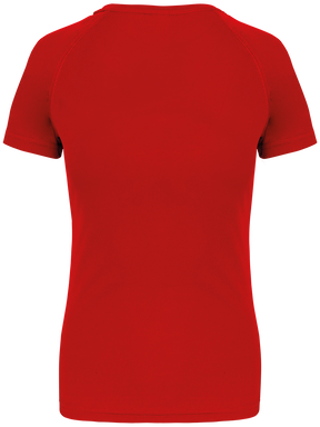Basis damessportshirt - Red