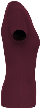 Basis damessportshirt - Wine