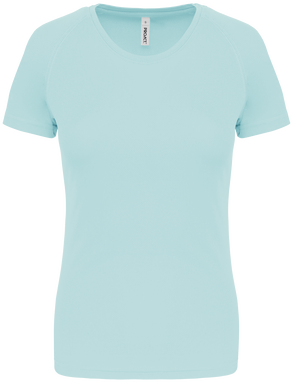 Basis damessportshirt - Ice mint