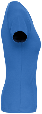 Basis damessportshirt - Aqua blue