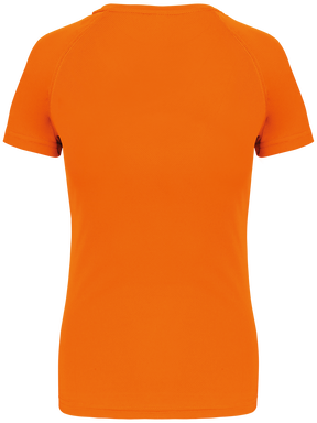 Basis damessportshirt - Fluorescent orange