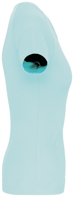 Basis damessportshirt - Ice mint