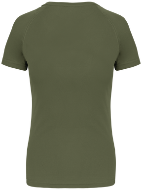 Basis damessportshirt - Olive