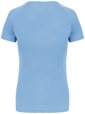 Basis damessportshirt - Sky blue
