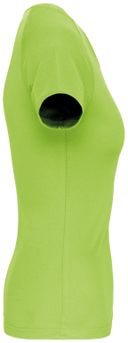Basis damessportshirt - Lime