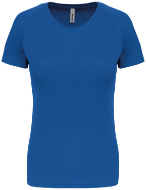 Basis damessportshirt - Sporty royal blue