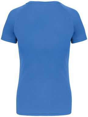 Basis damessportshirt - Aqua blue