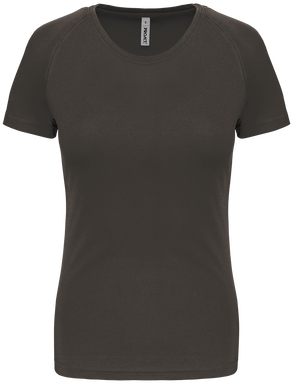 Basis damessportshirt - Dark grey