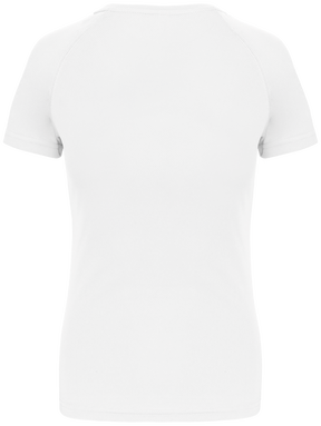 Basis damessportshirt - White