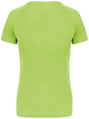 Basis damessportshirt - Lime