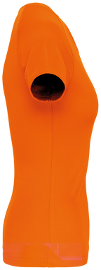 Basis damessportshirt - Fluorescent orange