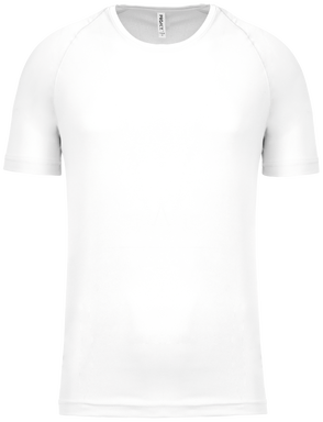 Basis kinder sportshirt - White