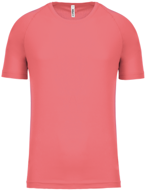 Basis kinder sportshirt - Coral