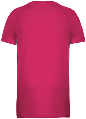 Basis kinder sportshirt - Fuchsia