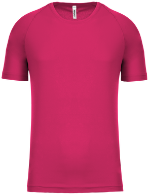 Basis kinder sportshirt - Fuchsia