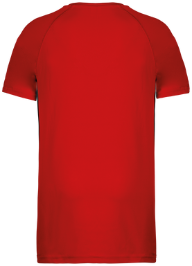 Basis kinder sportshirt - Red