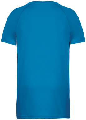 Basis kinder sportshirt - Aqua blue