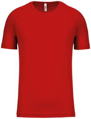 Basis kinder sportshirt - Red