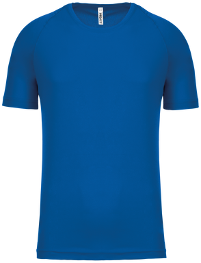 Basis kinder sportshirt - Sporty royal blue