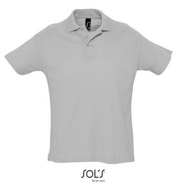 Sol's Summer II Polo - Graumeliert