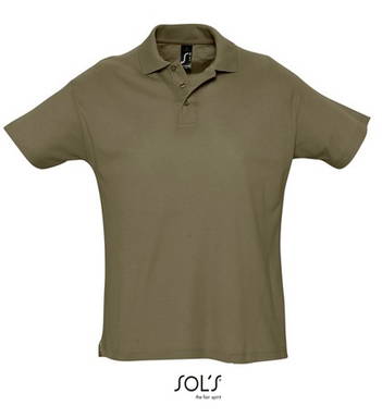 Sol's Summer II Polo - Armee