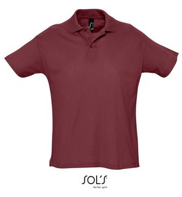 Sol's Summer II Polo - Burgunderrot