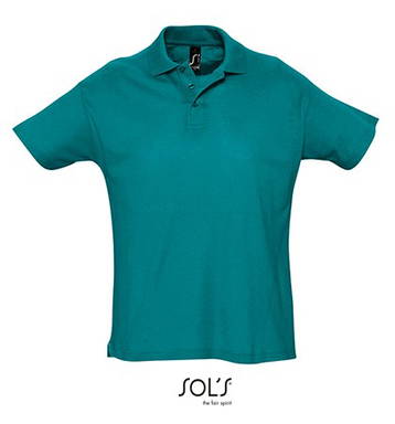 Sol's Summer II Polo - Duck blue