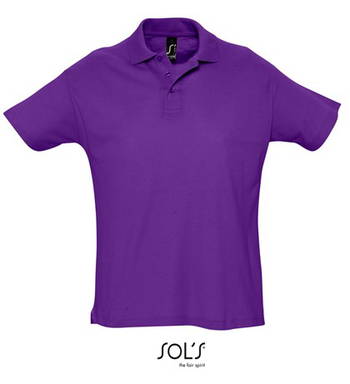 Sol's Summer II Polo - Dunkelviolett