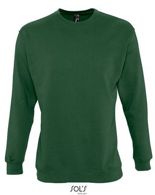 Sol's New Supreme unisex sweater - Bottle green