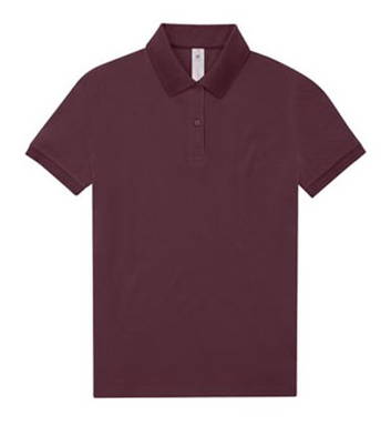 B&C My Polo 180 dames - Burgundy